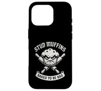 Stud Muffins Angry Muffin Baker Funny Chef Case for iPhone 16 Pro