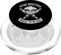 Stud Muffins Angry Muffin Baker Funny Chef PopSockets PopGrip for MagSafe
