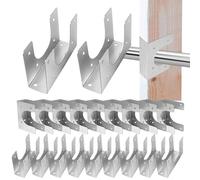 Stud Shoe, Sturdy Nail Plate Stud Shoes, Reinforced Rib Stud Shoes for Wall Protection, Wire Guard Shield Fits up to 2-1/2 Inch Pipes