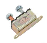 Stud Type Auto Reset Circuit Breaker 12V 30A 40A 50A with Copper Bolt for Automotive Use Including Battery Chargers Trucks RVs and Trolling Motors SAE UL Certified (50A)