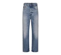 Studded Jeans- male- Versace- Straight Fit Jeans- Blue- W32- Jeans W32