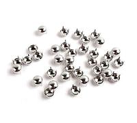Studded parts rivet riveted pyramid rivet spot punk style 6 mm round shape DIY bag belt sneakers bag remake of handmade essentials for making shoes fabric clothing leather work cloDeft Processed