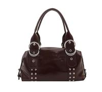 Studded Purses for Women Girls Trendy PU Leather Y2k Shoulder Bag Large Capacity Retro Hobo Handbags Casual Top Handle Bag for Travel Commute