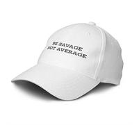 STUDE Funny Hatfunny Baseball Hat Be Savage Not Average Casquette Dad Gifts Dad Hats for Men