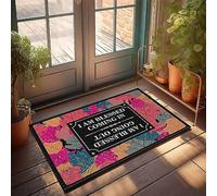 STUDE Inside Door Mats For Front Door I Am Blessed Coming In And Going Out Doormat Outdoor Decorations For Patio Fall Door Decor(40X60CM)