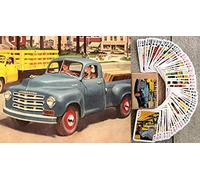 STUDEBACKER Truck Playing Cards (Poker Deck 54 Cards All Different) Vintage Retro Classic Cars American Commercial Trucks Fifties and Sixties