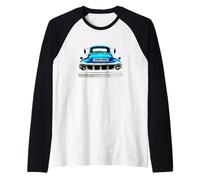 Studebaker Transtar 1950s Vintage American Collector car Raglan Baseball Tee