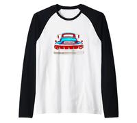 Studebaker Transtar 1950s Vintage American Collector car Raglan Baseball Tee