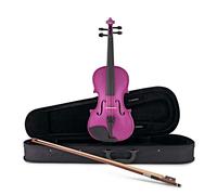 Student 1/2 Violin by Gear4music Purple Sparkle