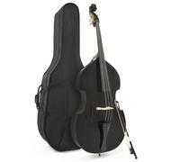 Student 3/4 Double Bass by Gear4music Black