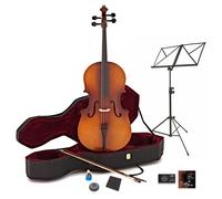 Student 3/4 Size Cello Beginner Pack by Gear4music Antique Fade