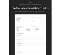 Student Accommodation Tracker | A Complete Record-Keeping System for Housing, Rent, and Move-In/Move-Out