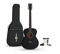 Student Acoustic Guitar & Accessory Pack by Gear4music Black