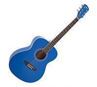 Student Acoustic Guitar by Gear4music Blue