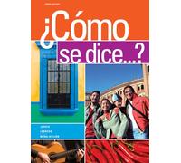 Student Activities Manual for Jarvis/Lebredo/Mena-Ayllón's Cómo se dice...?