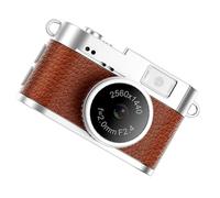 Student and Travel Friendly Camera Alloy Frame 2K Video 1.47Inch LCD Screen Body Cameras to Shock Multiple Scene Mode Travel Companion