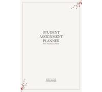 Student Assignment Planner - Plan. Prioritize. Achieve.