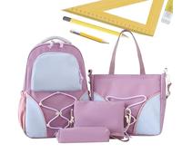 Student Backpack | Bag for Books,Travel Bookbag with Pencil Case Large Capacity Backpack for Textbooks Stationery Classroom Study College Teenagers Girls Short Trips Social