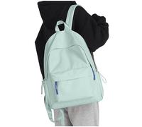 Student Backpack, Plain Backpack for Men and Women, Lightweight and Good Looking Backpack Backpacks Teenagers, Green, standard size, Rucksack Backpacks