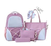 Student Backpack, Secondary School Bags, Large Capacity Backpack with Pencil Case Travel Bookbag for Stationery Short Trips Classroom Shopping Textbooks Study Social Teenagers Girls