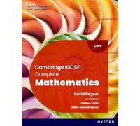 Student Book Sixth Edition (Cambridge IGCSE Complete Mathematics Core)