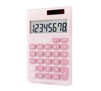 Student Calculator | High Sensitivity Pocket Calculator With Solar Panel | Battery Powered For Student | Desktop Basic Financial For Kids, Students