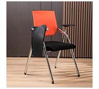 Student Chair with Attached Desk, Mesh Office Chair with Lumbar Support, Foldable Design, Tablet Arm Writing Board, and Cup Holder