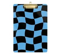 Student clipboard Blue and Black Plaid for Classroom Supplies for Teachers Elementary