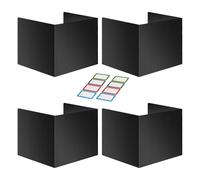 Student Desk Dividers - 4 Pack Privacy Shield, Testing Partition Boards | Reusable Classroom Organizers, Foldable Panels, Convenient Study Tools, Effective Teacher Aids for Exams Activities Homework