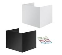 Student Desk Dividers - 4pcs Dèsk Privacy Panel, Easy-to-Clean PP Sťudent Deşk Dìviders, Classroom Test Privacys Folders, Teacher Supplies For Focused Learning | Desktop Study Accessories