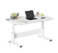Student Desk,Workbench,Computer Desk,Space-Saving,Manually Adjustable Height,for Bedrooms Offices Studies Living Room 120cm