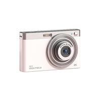 Student digital camera retro entry level camera campus HD compact vlog portable card camera(Color:White)