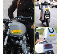 Student Driver Magnet - Reflective Safety Sign, Rookie Driver Sticker, Car Magnet Use With Strong Magnetic Backing, Warning Decal Use For Car Window Bumper Exterior For New Learner Practice