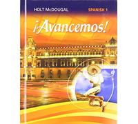 Student Edition Level 1: Student Edition Level 1 2013 (¡avancemos!)