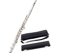 student flute Beginner Flute Professional Playing 16 Hole Silver-plated C Flute High-end Luggage