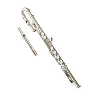 student flute U-shaped Elbow Standard Flute 16 Holes C Key Open And Closed Hole Beginner Adult Universal Flute Instrument (Color : 600)