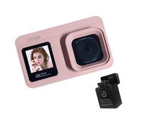 Student Friendly 4K Camera With 64MP Sensors Front/Rear Screens 18x Zooming Long Last Battery Simple Control For Daily Portable Camera With Double Screens