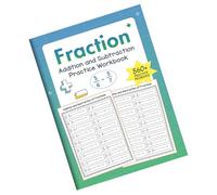 Student Friendly Arithmetics Exercise Book Multiplication Division Training Lightweight Design Sustainable Math Workbook Calculation Skills Workbook