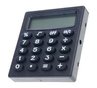 Student Friendly Math Tool 8 Digits Screen Basic Operations Lightweight Portable Study Companion Portable Student Calculator