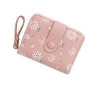 Student Friendly PU Wallet with Cartoon Patterns Practical Construction Multiple Slots for Organized Storage Zippers Coin Bag