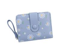 Student Friendly PU Wallet with Cartoon Patterns Practical Construction Multiple Slots for Organized Storage Zippers Coin Bag