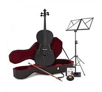 Student Full Size Cello Beginner Pack by Gear4music Black