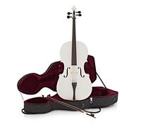 Student Full Size Cello with Case by Gear4music White - Nearly New