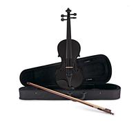 Student Full Size Violin by Gear4music Black