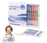 Student Gel Ink Pens - Colorful ABS Body School 15X X Cm, MM Smooth Ink Writing Tool, Journal Marking Accessory, Creative Drawing Set Multicolor |