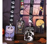 Student Hall Pass Lanyards with Unbreakable Card Passes School Classroom Passes Set for Teacher Parents (Hall Bathroom Office Library & Nurse) (Halloween)