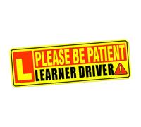 Student Magnet for Car, Magnetic Student Sign, Reflective, Reusable Safety Magnet, Car Student Driver Sticker, Student Training Decals, Driver Sticker for Au