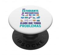 Student Math Humor Problems Funny PopSockets Adhesive PopGrip