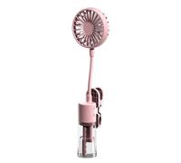 Student Mini Desktop Handheld Clip Clip Umbrella Humidification Spray Small Fan Water Replenisher Gift Suitable For School Home Outdoor