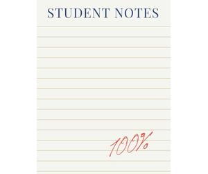 Student Notebook | Study Smarter and Stay Organized with the Cornell Notes System with Space for Visual Notes, Helpful Resources & Glossary: Perfect for High School, College & University Students